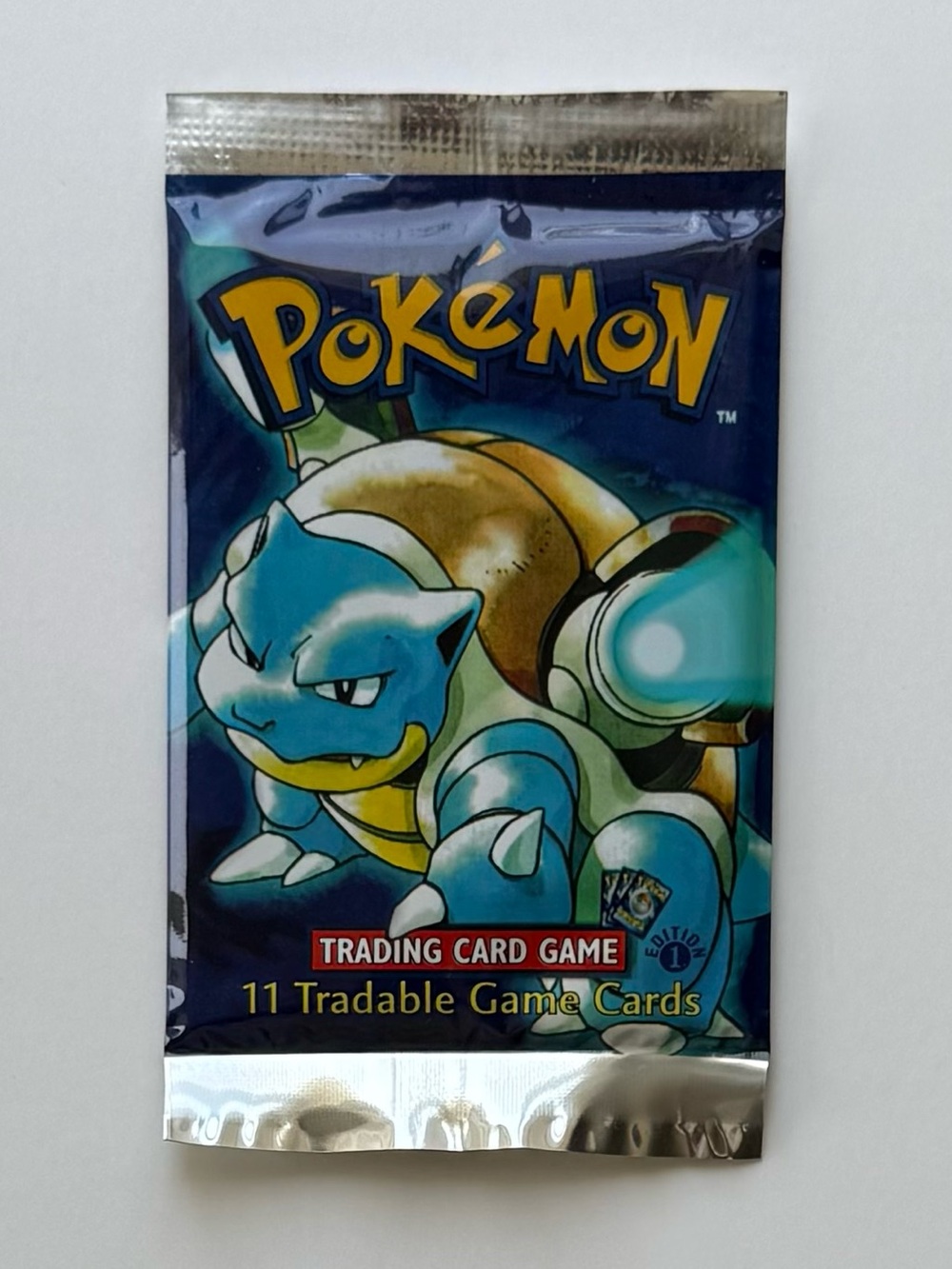 Pokémon Base Set 1st Ed Booster Pk Blastoise Sealed Wotc Fan Art Custom Cards
